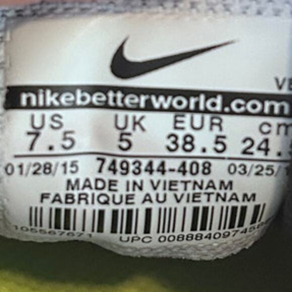 Nike - Air Zoom Pegasus 32 - Running Shoes - Blue - Women's - 7.5 -749344-408 - Picture 9 of 9